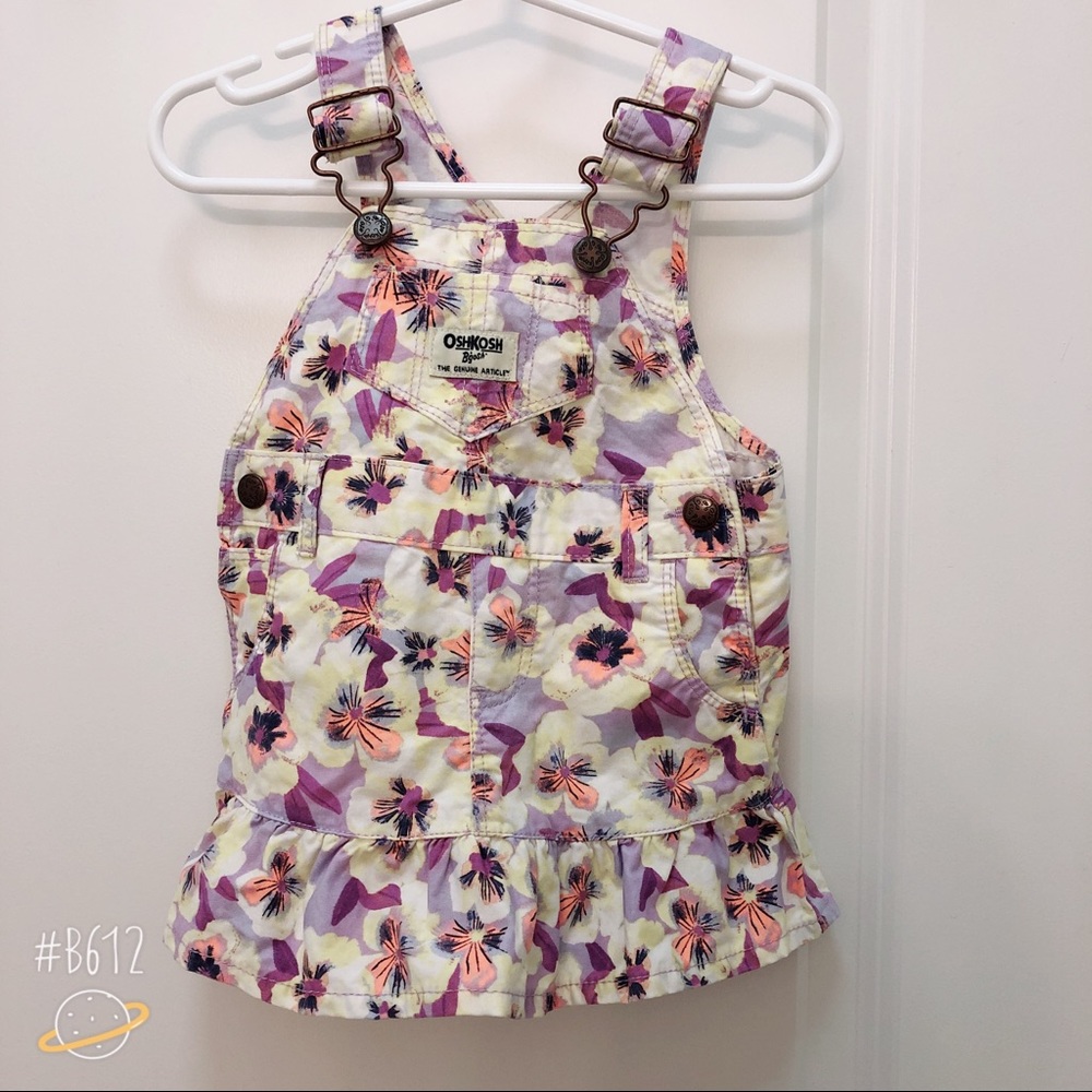 Baby girl overall dress